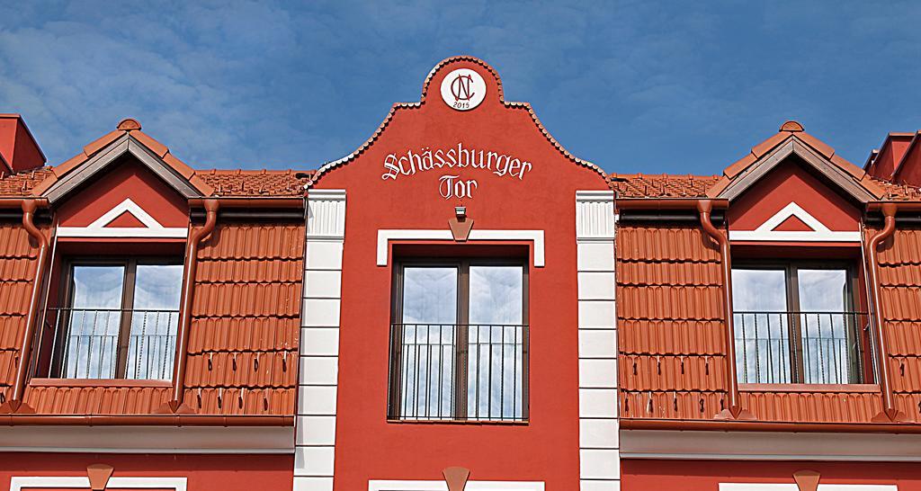 Schassburger Tor Otel Sighişoara Dış mekan fotoğraf