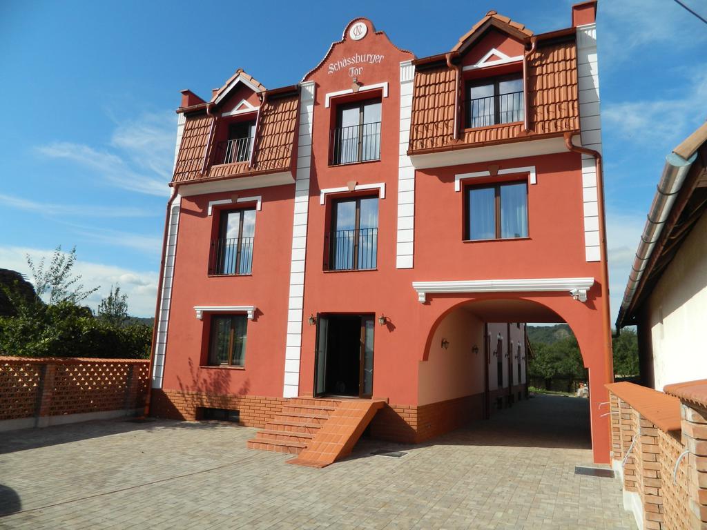 Schassburger Tor Otel Sighişoara Dış mekan fotoğraf