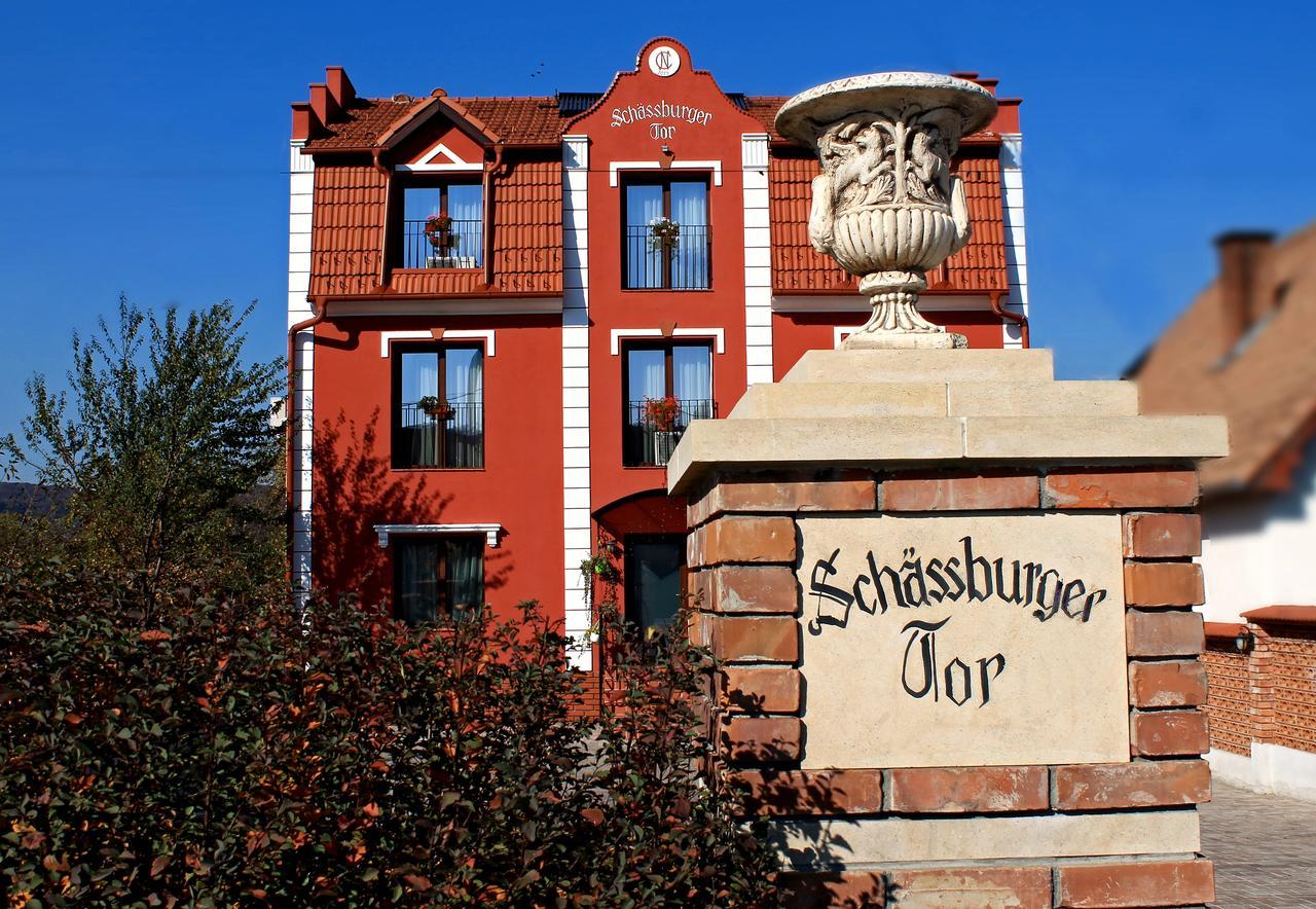 Schassburger Tor Otel Sighişoara Dış mekan fotoğraf